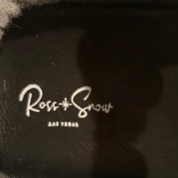 Ross & Snow Sneakers Italian Leather Women’s Skate Shoes Size 7.5 Sherpa Padded - Picture 7 of 10